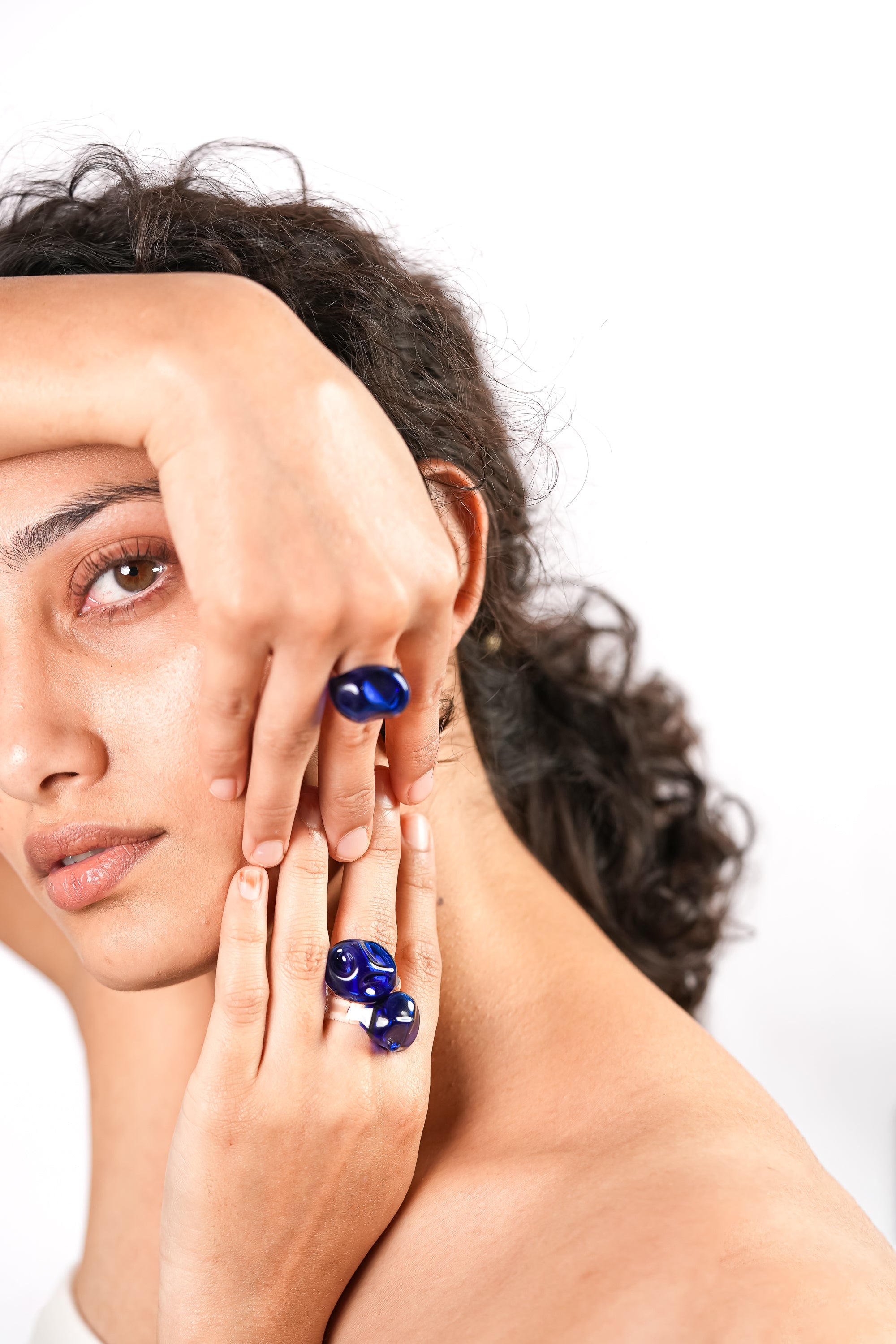 The Amorphous Ring in Blue