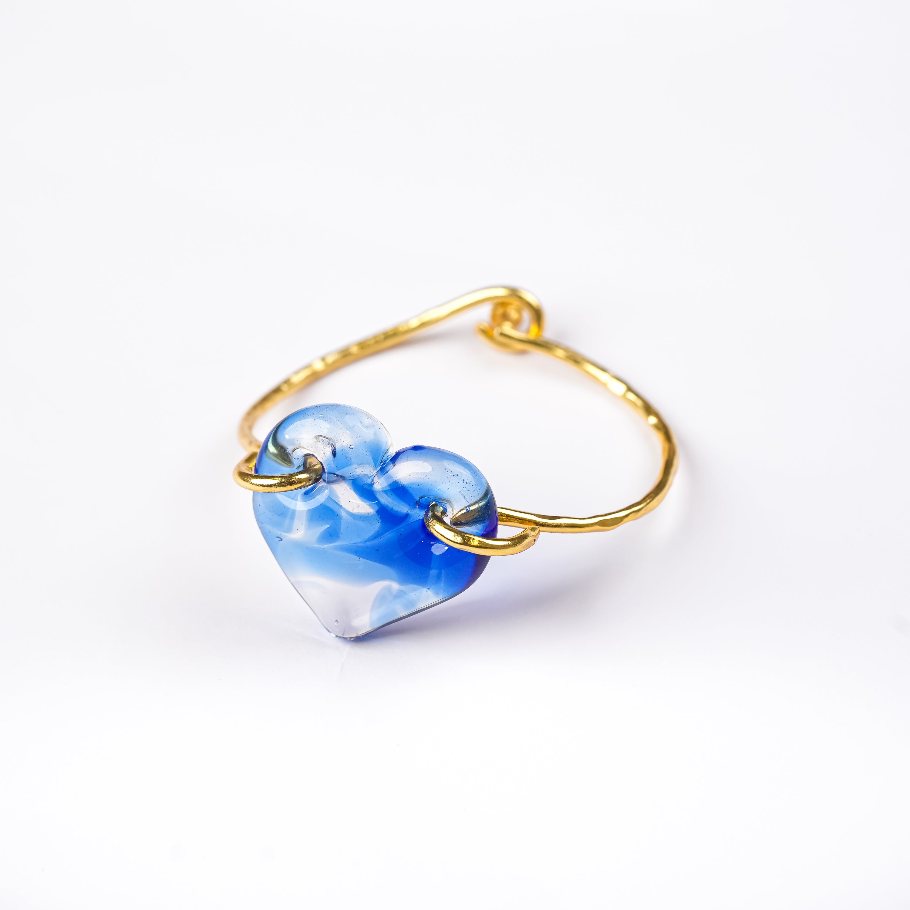 Amour Heart Bracelet in Blue