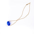 Sleek Bubble Chain in Blue