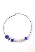 Beaded Choker in Blue