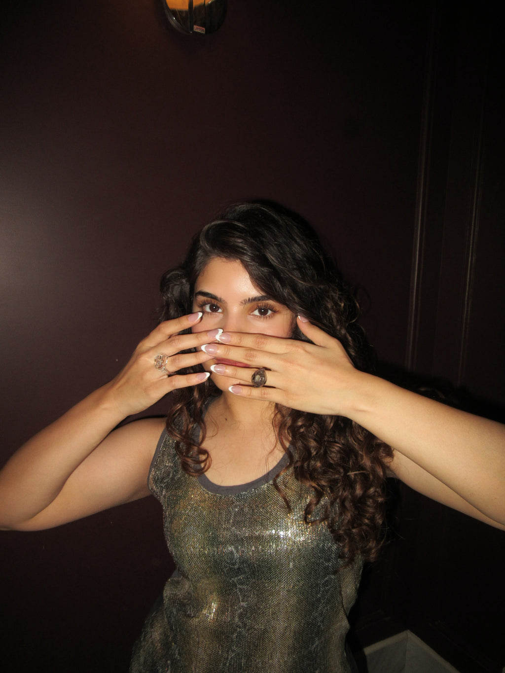 The Amorphous Ring in Smoky Black