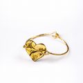 Amour Heart Bracelet in Yellow